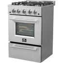 Forno Breno 24-inch Freestanding Gas Range FFSGS6290-24 IMAGE 3