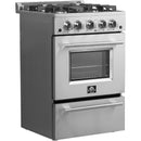 Forno Breno 24-inch Freestanding Gas Range FFSGS6290-24 IMAGE 9