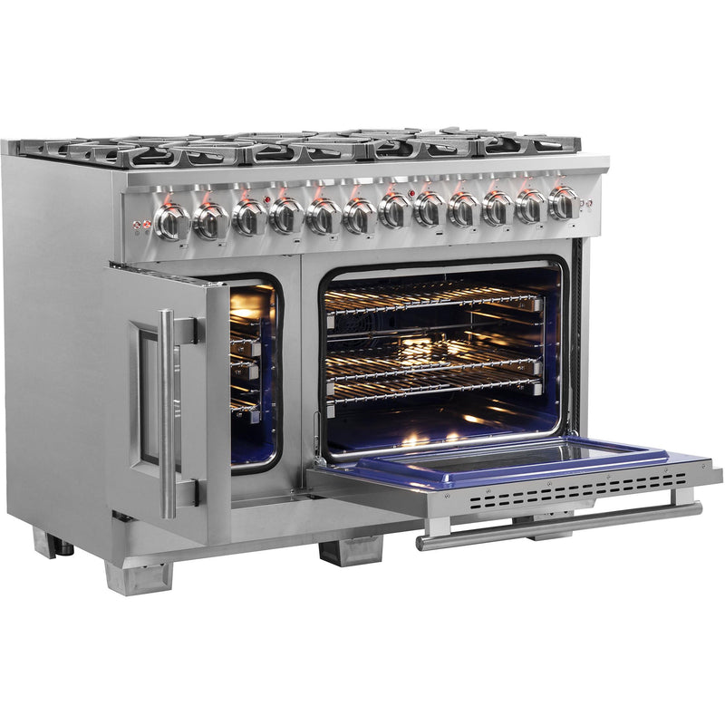 Forno Capriasca 48-inch Freestanding Dual Fuel Range FFSGS6387-48 IMAGE 14
