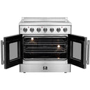 Forno Galiano 36-inch Freestanding French Door Electric Range FFSEL6917-36 IMAGE 2