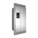 Forno 36-inch, 20 cu. ft. Built-in Side-by-Side Refrigerator FFRBI1844-40SG IMAGE 9