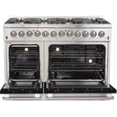 Forno Galiano Alta Qualita 48-inch Freestanding Dual Fuel Range with Convection Technology FFSGS6156-48BLK IMAGE 2