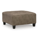 Signature Design by Ashley Navi Leather Look Ottoman 9400408 IMAGE 1
