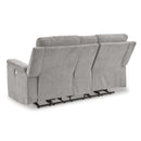Signature Design by Ashley Barnsana 3320196C Double Reclining Power Loveseat with Console IMAGE 5