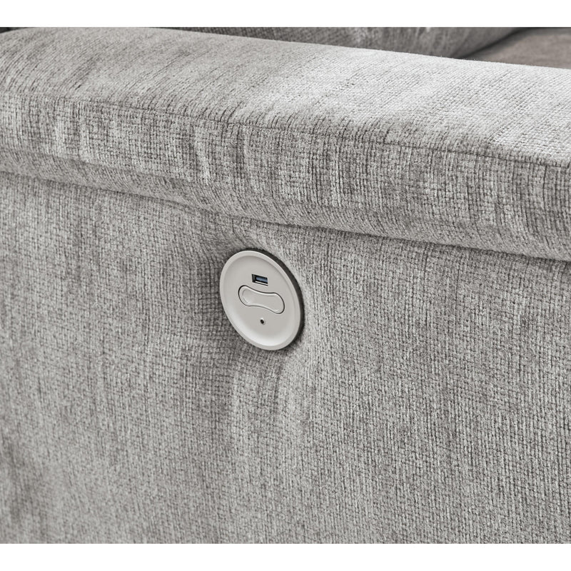 Signature Design by Ashley Barnsana 3320196C Double Reclining Power Loveseat with Console IMAGE 8
