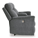 Signature Design by Ashley Barnsana Power Reclining Fabric Loveseat with Console 3320296C IMAGE 4