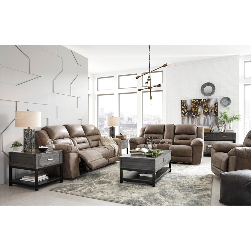 Signature Design by Ashley Stoneland 3990596C Double Reclining Power Loveseat with Console IMAGE 10