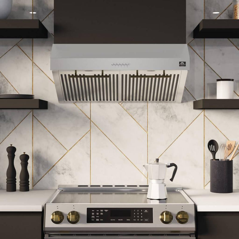 Forno Bari 30-inch Espresso Under Cabinet Range Hood FRHUC5255-30 IMAGE 10