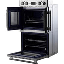 Forno Gallico 30-inch Double Wall Oven with French Door FBOEL1388-30 IMAGE 3