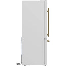 Forno 31-inch, 17.2 cu. ft. Counter-Depth Bottom Freezer Refrigerator with Interior Ice Maker FFFFD1786-31WHT IMAGE 15