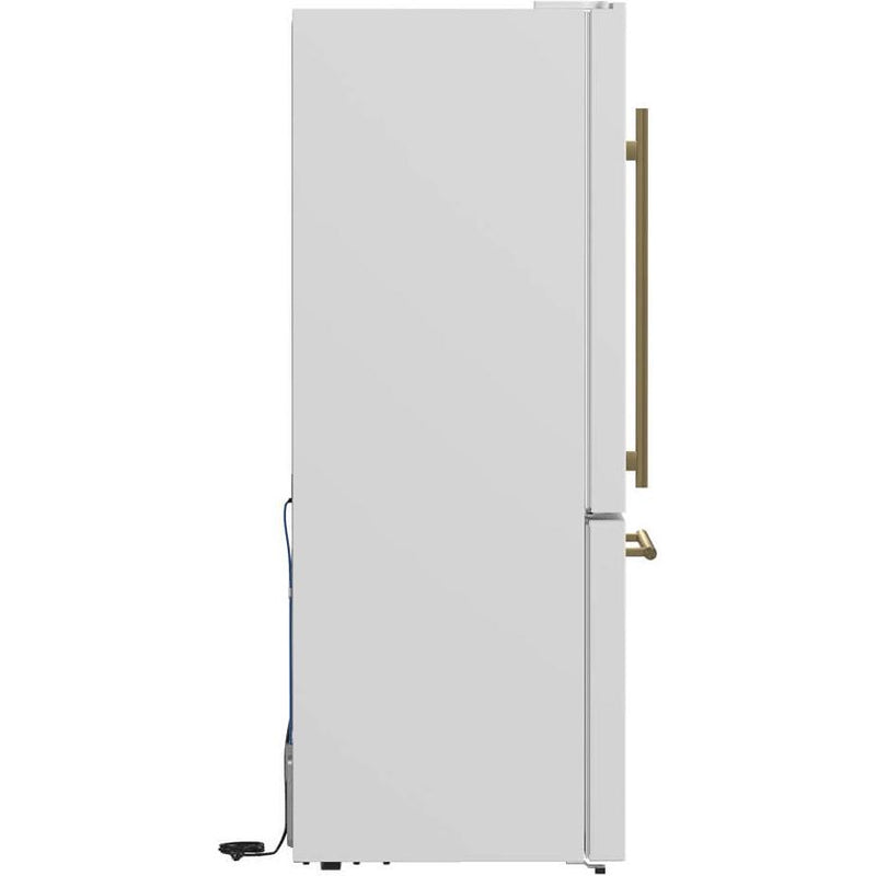 Forno 31-inch, 17.2 cu. ft. Counter-Depth Bottom Freezer Refrigerator with Interior Ice Maker FFFFD1786-31WHT IMAGE 15