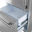 Forno 31-inch, 17.2 cu. ft. Counter-Depth Bottom Freezer Refrigerator with Interior Ice Maker FFFFD1786-31S IMAGE 10