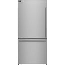 Forno 31-inch, 17.2 cu. ft. Counter-Depth Bottom Freezer Refrigerator with Interior Ice Maker FFFFD1786-31S IMAGE 1