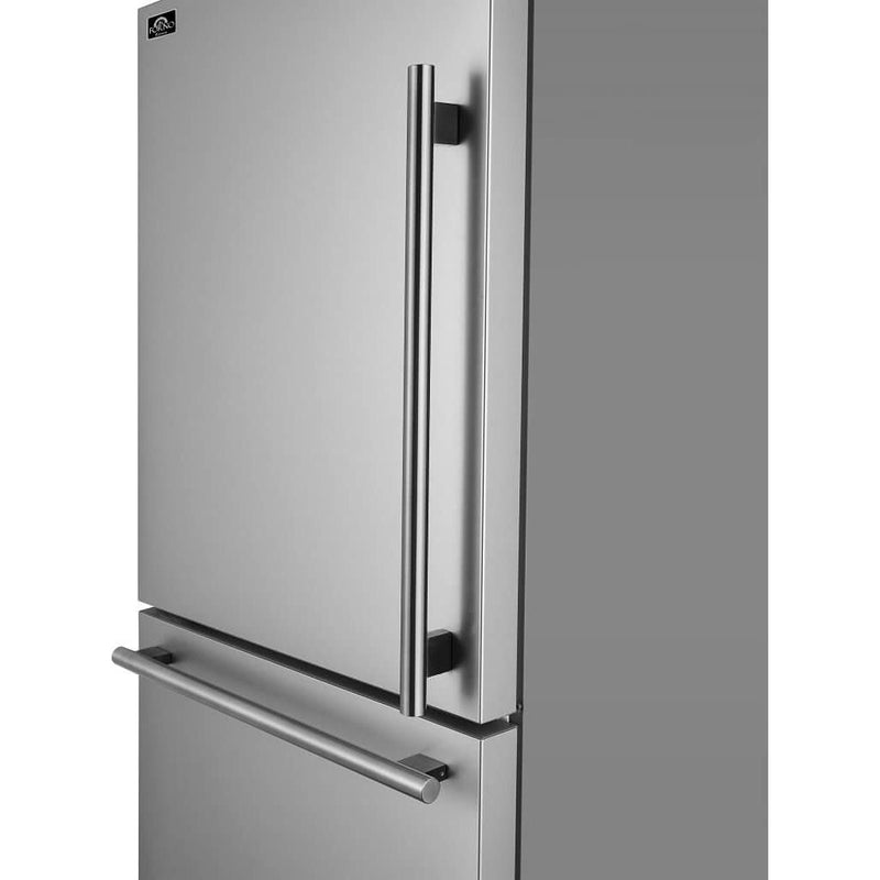Forno 31-inch, 17.2 cu. ft. Counter-Depth Bottom Freezer Refrigerator with Interior Ice Maker FFFFD1786-31S IMAGE 9