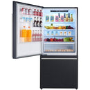 Forno 31-inch, 17.2 cu. ft. Counter-Depth Bottom Freezer Refrigerator with Interior Ice Maker FFFFD1786-31BLK IMAGE 2