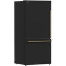 Forno 31-inch, 17.2 cu. ft. Counter-Depth Bottom Freezer Refrigerator with Interior Ice Maker FFFFD1786-31BLK IMAGE 8