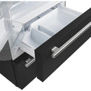  Forno 36-inch, 19.2 cu.ft. Counter-Depth French 4-Door Refrigerator with Internal Ice Maker FFRBI1820-36BLK IMAGE 13