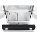 Forno 30-inch, 17.5 cu. ft. Counter-Depth French 3-Door Refrigerator with Interior Ice Maker FFFFD1974-31BLK IMAGE 10