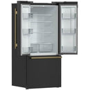 Forno 30-inch, 17.5 cu. ft. Counter-Depth French 3-Door Refrigerator with Interior Ice Maker FFFFD1974-31BLK IMAGE 4