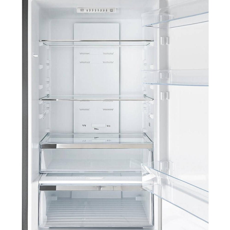 Forno 23.4-inch, 10.8 cu. ft. Counter-Depth Bottom Freezer Refrigerator with Multi Air Flow FFFFD1778-24RS IMAGE 5