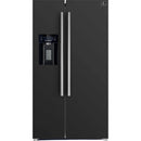 Forno 36-inch, 20 cu. ft. Freestanding Side-by-Side Refrigerator FFRBI1844-36BLK IMAGE 1