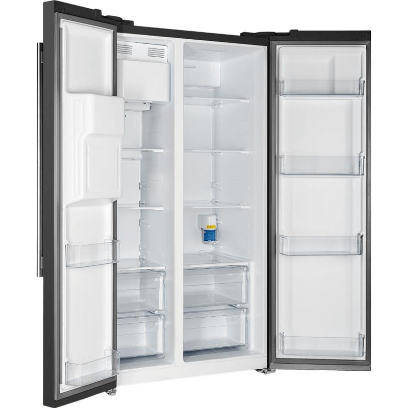 Forno 36-inch, 20 cu. ft. Freestanding Side-by-Side Refrigerator FFRBI1844-36BLK IMAGE 6