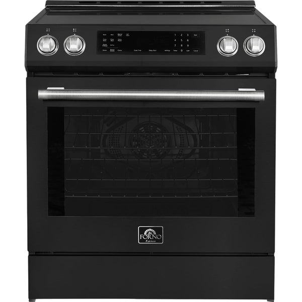 Forno 30-inch Slide-In Induction Range with True European Convection Technology FFSIN0905-30BLK IMAGE 1