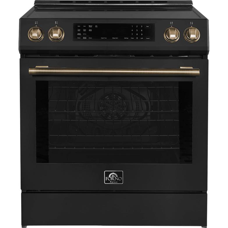Forno 30-inch Slide-In Induction Range with True European Convection Technology FFSIN0905-30BLK IMAGE 6
