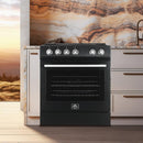 Forno 30-inch Slide-in Electric Range with Convection Technology FFSEL6022-30BLK IMAGE 12