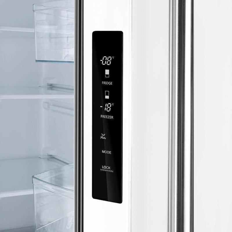 Forno 30-inch, 17.5 cu. ft. Counter-Depth French 3-Door Refrigerator with Interior Ice Maker FFFFD1974-31WHT IMAGE 5