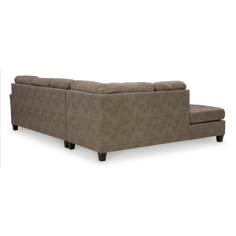 Signature Design by Ashley Navi 94004S1 2 pc Sectional Sofa Chaise IMAGE 2