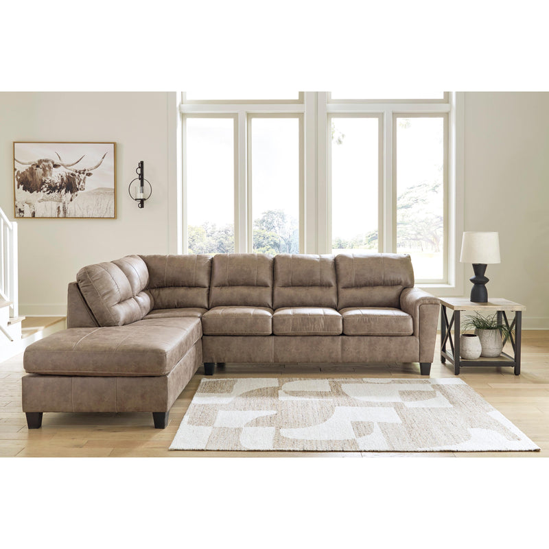 Signature Design by Ashley Navi 94004S1 2 pc Sectional Sofa Chaise IMAGE 4