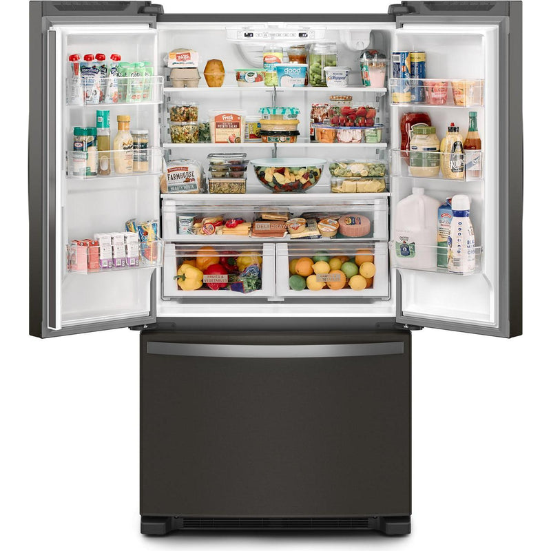  Whirlpool 36-inch French 3-Door Refrigerator WRFC2036RV IMAGE 3