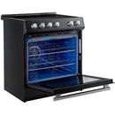 Forno 30-inch Slide-In Induction Range with Convection Technology FFSIN0982-30BLK IMAGE 13