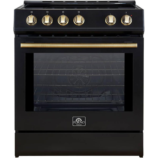Forno 30-inch Slide-In Induction Range with Convection Technology FFSIN0982-30BLK IMAGE 1