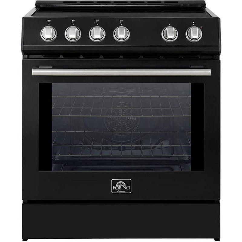 Forno 30-inch Slide-In Induction Range with Convection Technology FFSIN0982-30BLK IMAGE 2