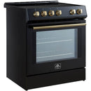Forno 30-inch Slide-In Induction Range with Convection Technology FFSIN0982-30BLK IMAGE 3
