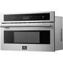 Forno 30-inch, 1.6 cu. ft. Built-in Microwave Oven with Convection Technology FMWDR3093-30 IMAGE 3