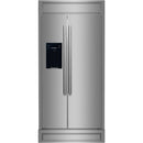Forno 36-inch, 20 cu. ft. Built-in Side-by-Side Refrigerator FFRBI1844-40MG IMAGE 1