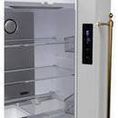 Forno 33-inch, 18 cu. ft. Counter-Depth French Four Door Refrigerator with Interior Ice Maker FFFFD1791-33WHT IMAGE 6