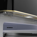 Forno 33-inch, 18 cu. ft. Counter-Depth French Four Door Refrigerator with Interior Ice Maker FFFFD1791-33BLK IMAGE 5