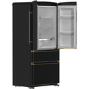 Forno 33-inch, 18 cu. ft. Counter-Depth French Four Door Refrigerator with Interior Ice Maker FFFFD1791-33BLK IMAGE 7