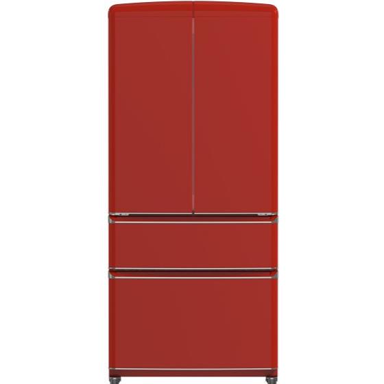 Forno 33-inch, 18 cu. ft. Counter-Depth French Four Door Refrigerator with Interior Ice Maker FFFFD1791-33RED IMAGE 1