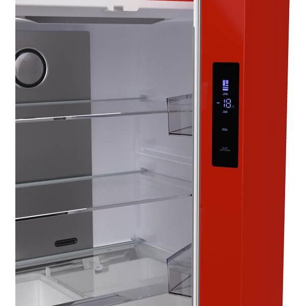 Forno 33-inch, 18 cu. ft. Counter-Depth French Four Door Refrigerator with Interior Ice Maker FFFFD1791-33RED IMAGE 6