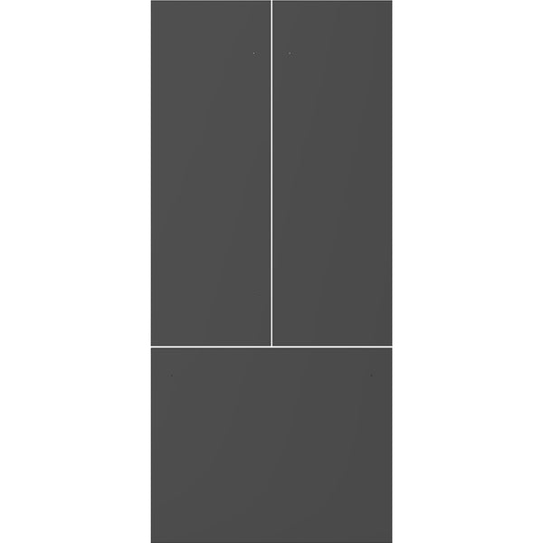  Bertazzoni Carbonio Front Panel Kit for 36" French Door Refrigerator SP36FDCV IMAGE 1