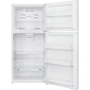 Frigidaire 30-inch, 18 cu. ft. Freestanding Garage Ready Top Freezer Refrigerator FRTE1835AW IMAGE 3
