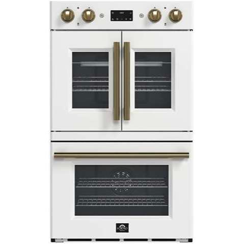 Forno 30-inch, 7.36 cu. ft. Built-in Double Wall Oven with Dual True Convection FBOEL1340-30WHT IMAGE 1