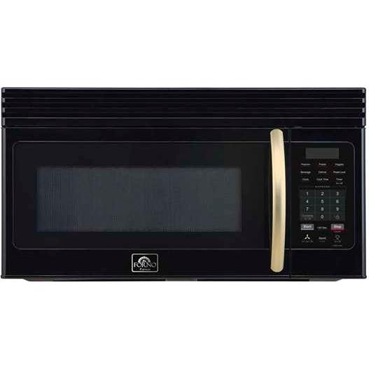Forno 30-inch, 1.6 cu. ft. Over-the-Range Microwave Oven FOTR3007-30BLK IMAGE 1