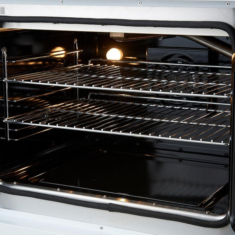 Forno 30-inch Freestanding Dual Fuel Range with French Door FFSGS6356-30WHT IMAGE 10