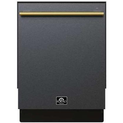 Forno 24-inch Built-in Dishwasher with Multi-Level Wash System FDWBI8035-24BLK IMAGE 1